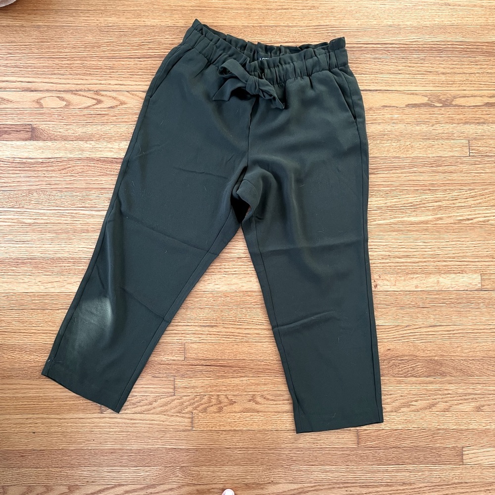 LOFT Tie Waist Pant